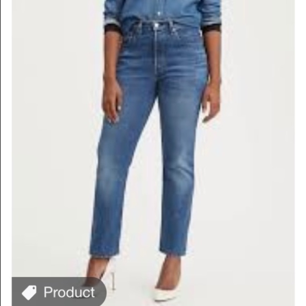 2/$35 - Levi’s// straight leg jeans, size 25